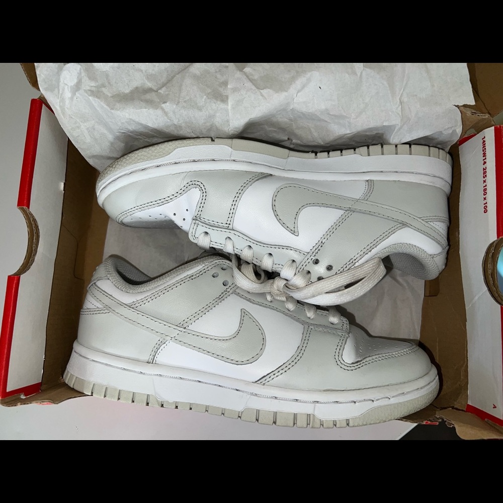 NIKE WOMENS LOW DUNK "PHOTON DUST" sz 6.5